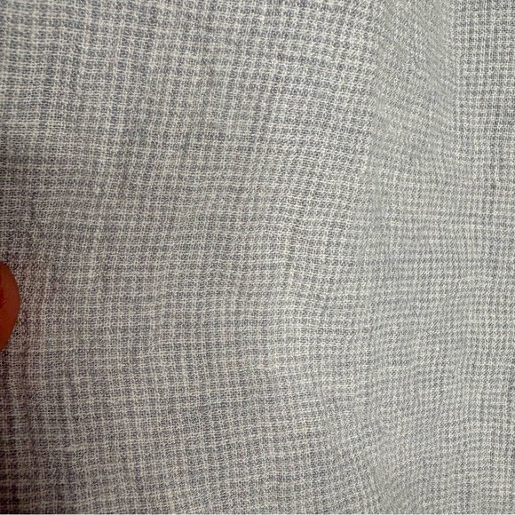 POETRY Tapered Trousers High-twist linen Ice Grey Women’s Size 14 100% Linen - Picture 6 of 10